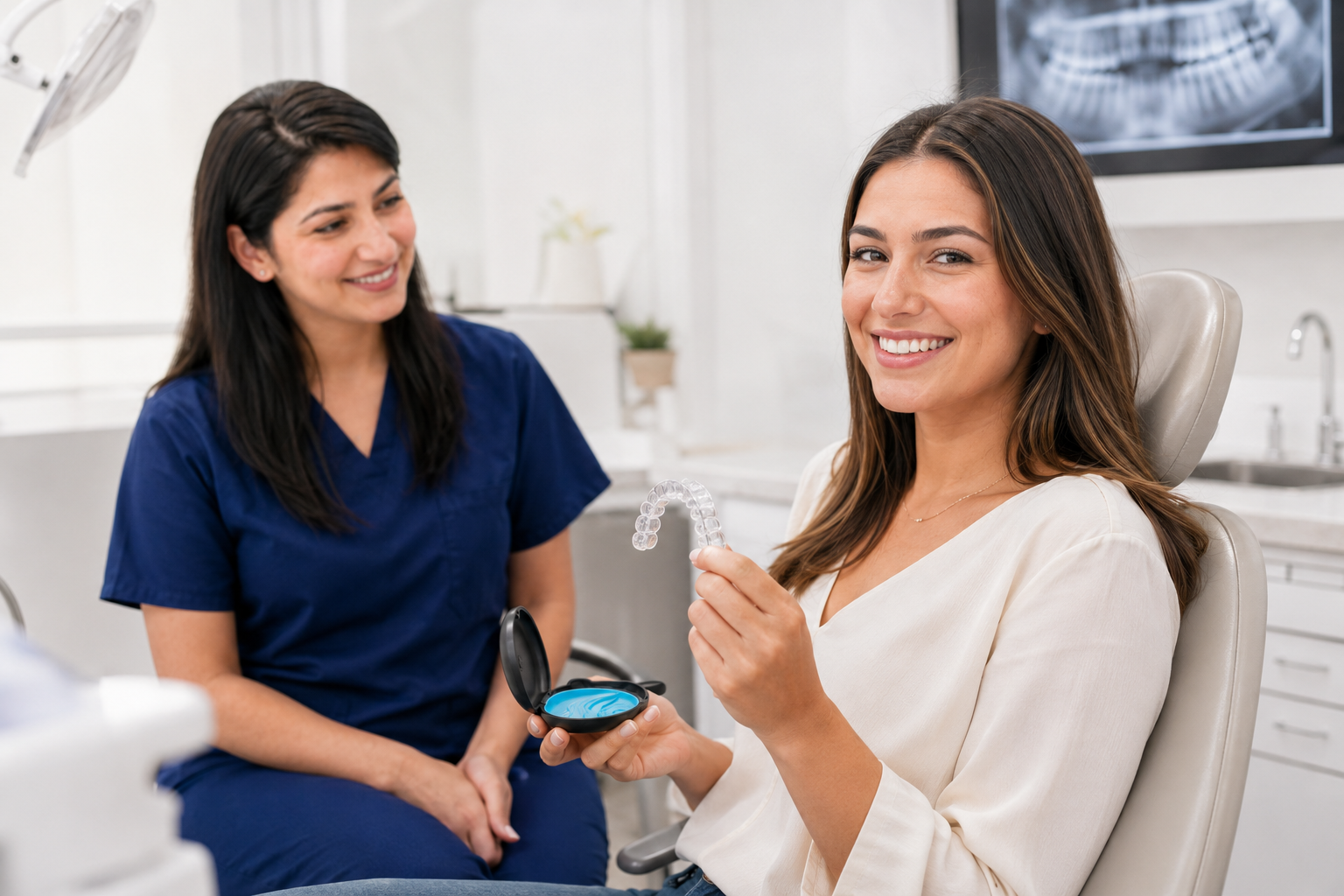 Adult clear aligner consultation at Lara Dental Prime