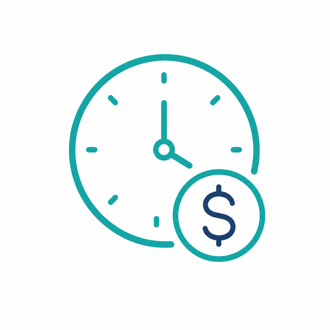 Costs and timing icon